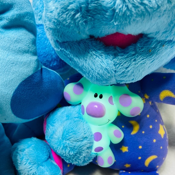 Nick Jr Blues Clues Toy Lot Learning Plush Blues Clues Plush 3D Puzzle - Picture 9 of 9